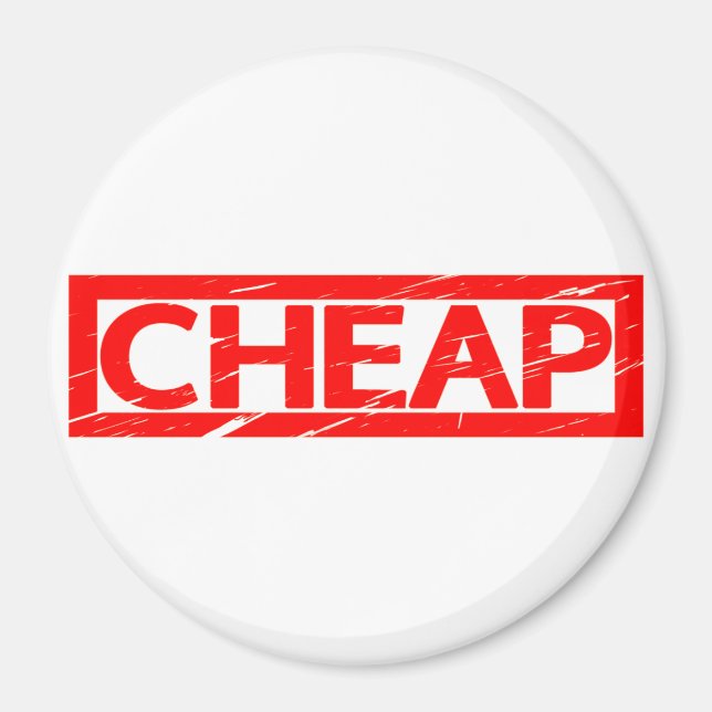 Billigt Frimärke Magnet (Framsidan)