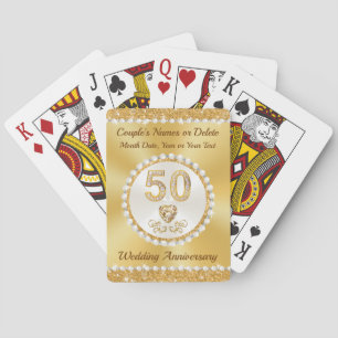 Billigt, gyllene årsjubiléer, 50-årsjubiléet casinokort