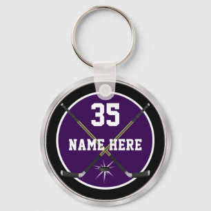 Billigt Hockey Keychains, Färg och text i teamet Nyckelring