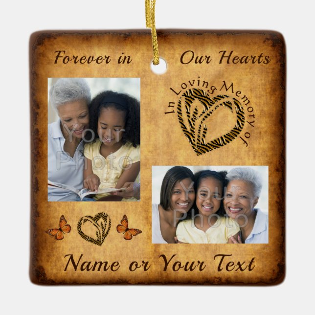 Billigt jul Ornament för förlust av förlorad 1 (Framsida)