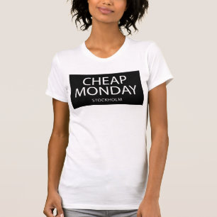 Billigt Måndag Stockholm T-Shirt Tumblr