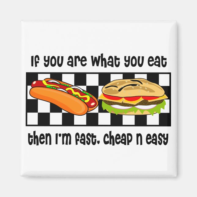 Billigt n enkel magnet (Framsidan)