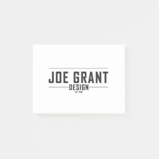 Billigt personifierade objekt post-it block