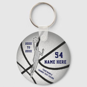 Billigt, Personlig Basketball Party favors, BOYS Nyckelring