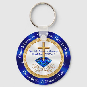 Billigt Personlig, Church Giveaway Ideas Nyckelring