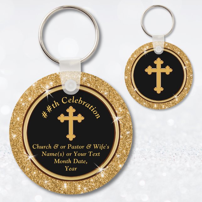 Billigt Personlig Kor Favoriter för alla Tillfälle Nyckelring (Inexpensive gifts for church members, congregation, Volunteers. Christian party favors for adults. )