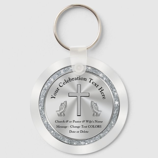Billigt Personlig Religiösa Party favors, Uppfrisk Nyckelring (Framsida)