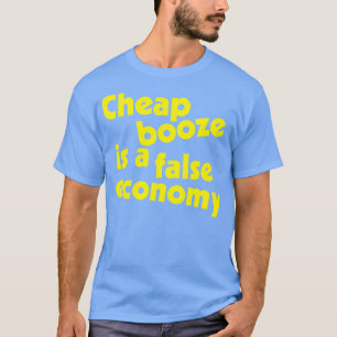 Billigt Sprit Funny Christopher Hitchens citat T Shirt