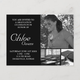 Billigt Studenten Inbjudan Vykort