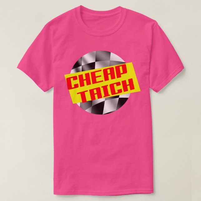 Billigt Trick Fast Times Stil TShirt T Shirt (Design framsida)