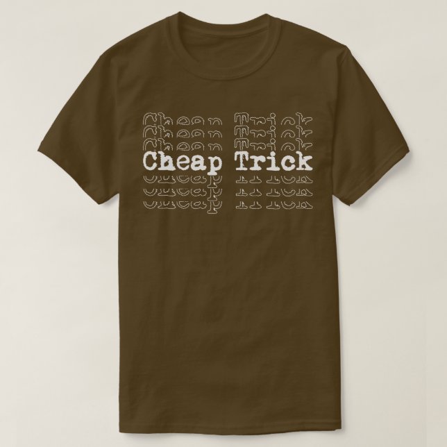 Billigt Trick Stylized 2 TShirt T Shirt (Design framsida)