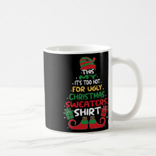 Billigt Ugly jul Sweaters Funny Julafton Manar Kvi Kaffemugg