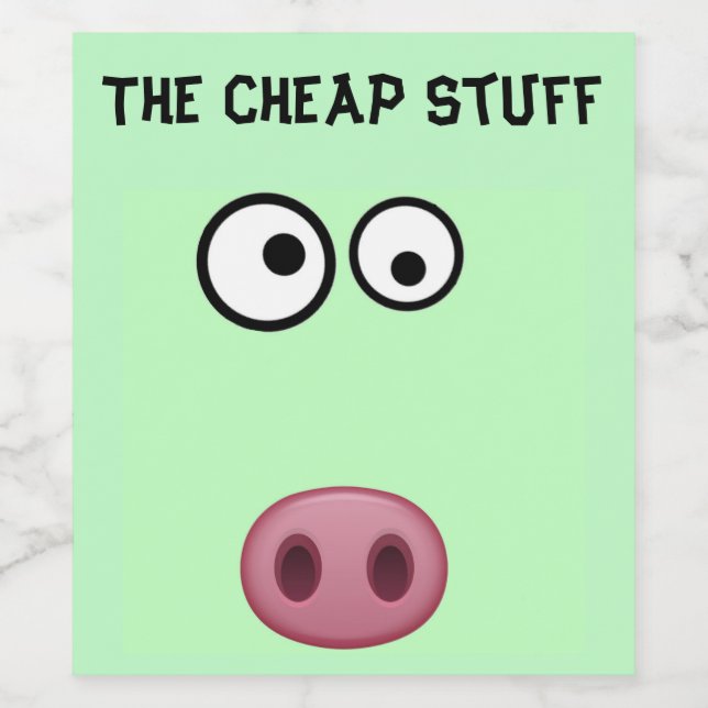 Billigt Vin-etiketten Vinflaska Etikett (Singel etikett)