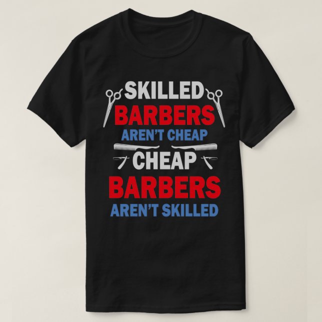 Billigten Barbers Arenx27t Billigt Barbers arenx T Shirt (Design framsida)