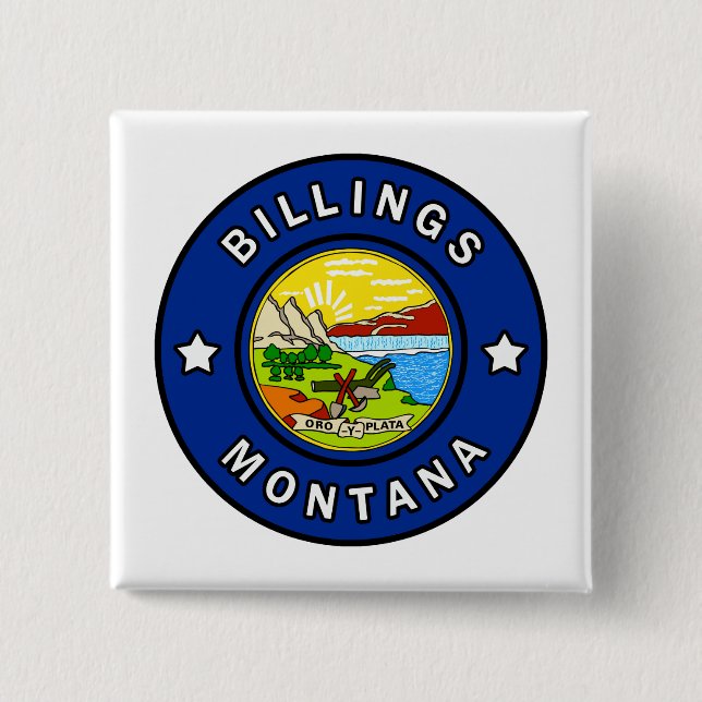 Billings Montana Knapp (Framsida)