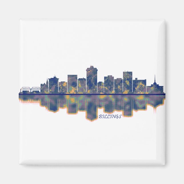 Billings Montana Magnet (Framsidan)
