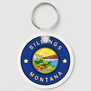 Billings Montana Nyckelring