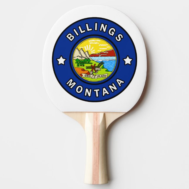 Billings Montana Pingisracket (Framsidan)