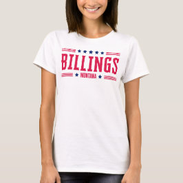 BILLINGS MONTANA Stars & Rand T Shirt