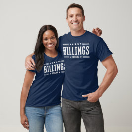 BILLINGS MONTANA Stars & Rand T Shirt