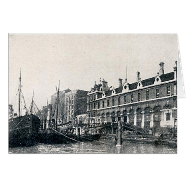 Billingsgate, London Hälsningskort (Framsidan Horizontal)