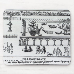 Billingsgate marknadsför musmatta