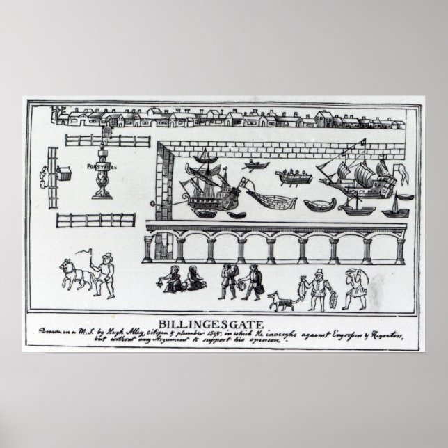 Billingsgatmarknad Poster (Framsidan)