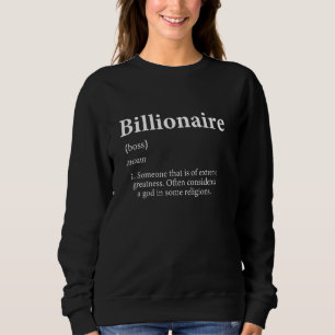 Billionaire-definition är funny första Namn-miljar T Shirt