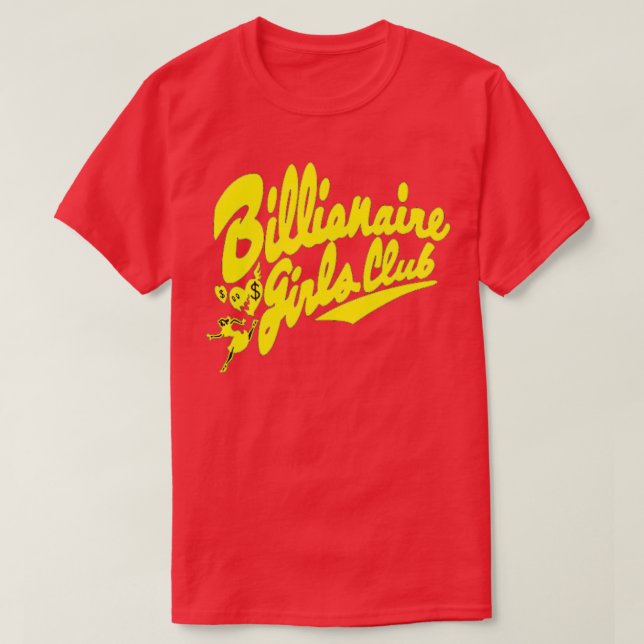 Billionaire Girls Cute Womens Gift T Shirt (Design framsida)
