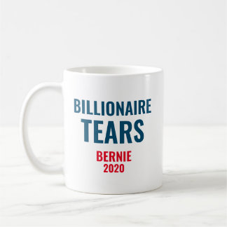 Billionaire Tårar Bernie Sanders 2020 Kaffemugg