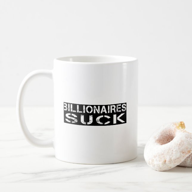 -Billionaires suger Kaffemugg (Med munk)