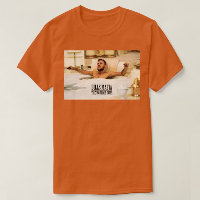 Bills maffia världen är vår t shirt (Design framsida)