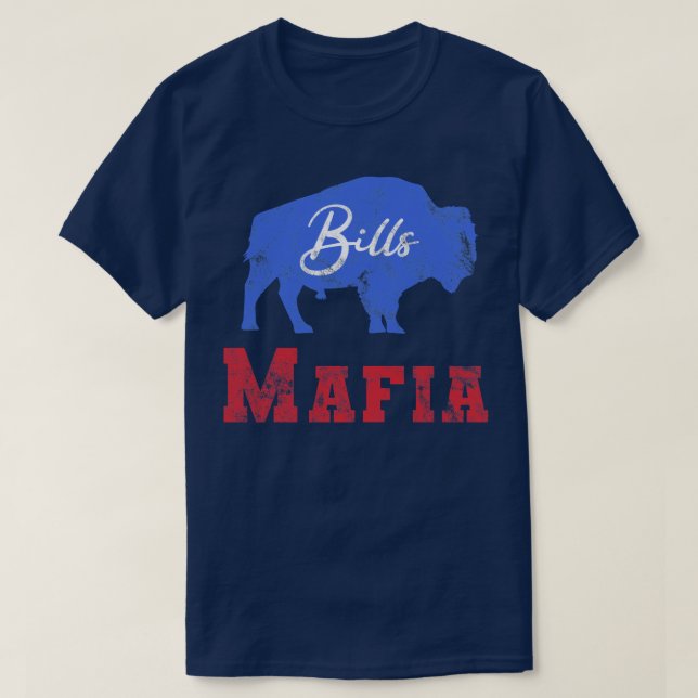 Bills Mafia 716 Buffalo New York BFLO 2 T Shirt (Design framsida)