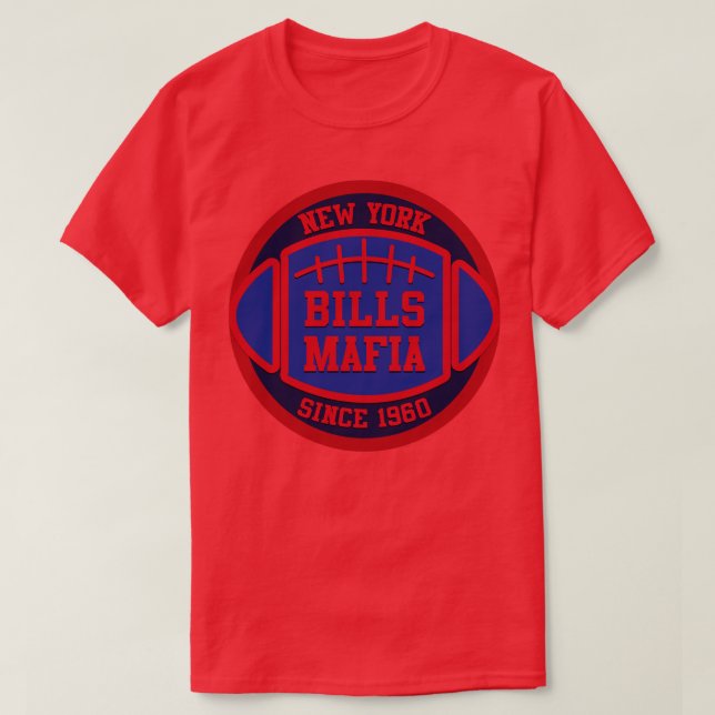 Bills Mafia Badge T Shirt (Design framsida)