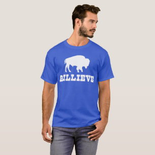 Bills Mafia Billieve - för Buffalo Football Fläkt T Shirt