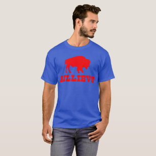 Bills Mafia Billieve - för Buffalo Football Fläkt T Shirt