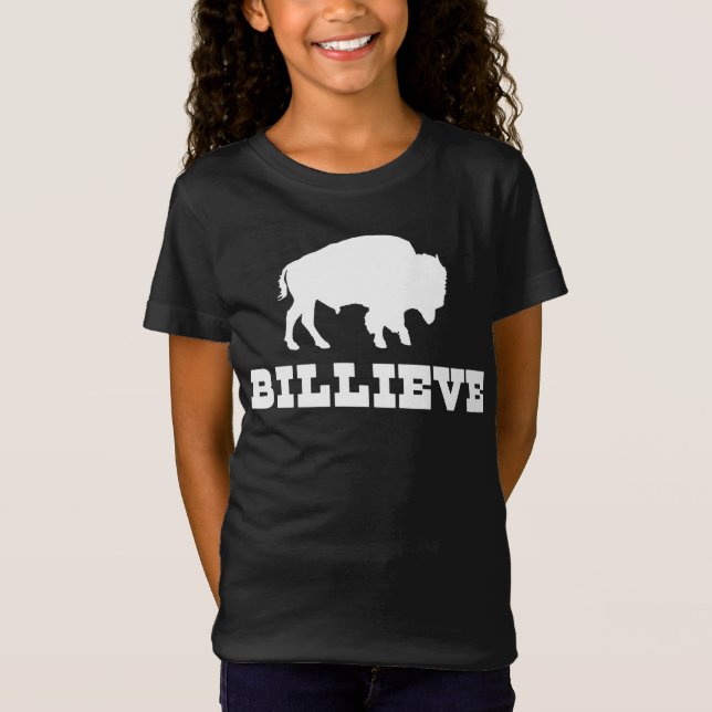 Bills Mafia Billieve Shirt Gift för Buffalo Fläkt T (Framsida)