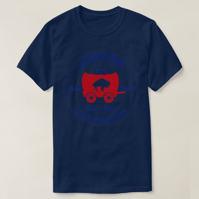 Bills Mafia Circle the Wagons T Shirt (Design framsida)