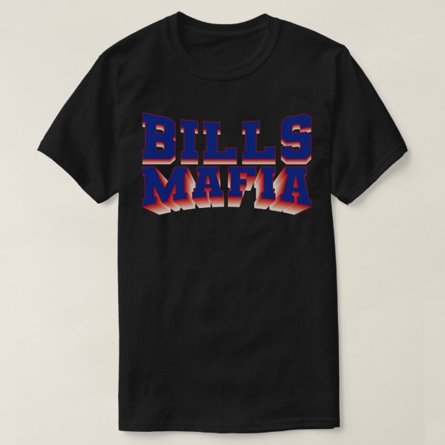 Bills Mafia Fläkt T Shirt (Design framsida)