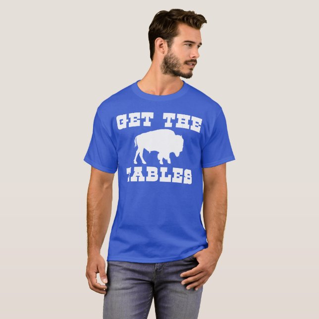 Bills Mafia - Hämta Bord - Buffalo Football T Shirt (Hel framsida)