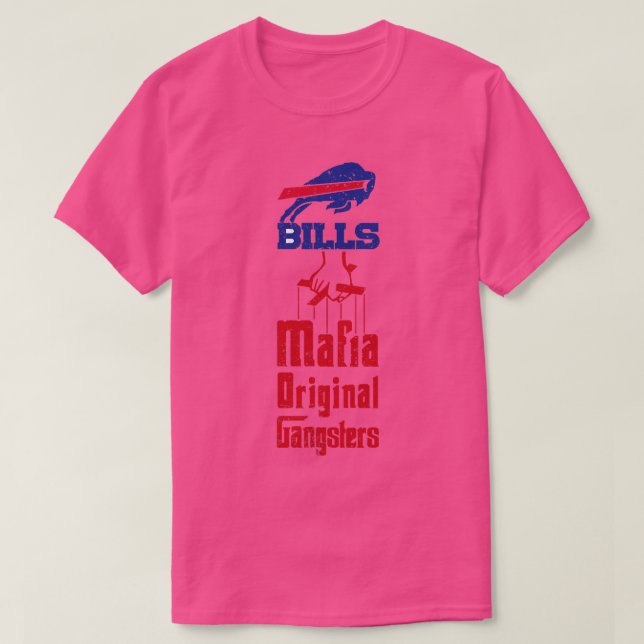Bills mafia Original Gangsters No2 Rough Texturera T Shirt (Design framsida)