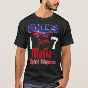 Bills Mafia Original Gangsters Rough Textured T Shirt