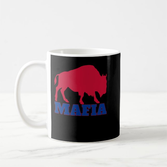 Bills Mafia Underbar Gift Buffalo Football Sports  Kaffemugg (Vänster)