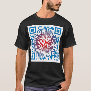 Bills Shout Sång - QR-kod T Shirt