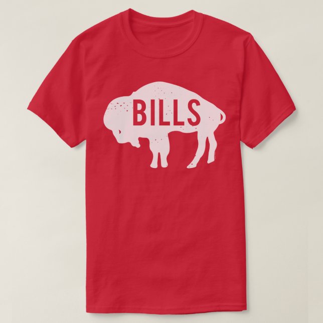 Bills Vintage Buffalo White T Shirt (Design framsida)