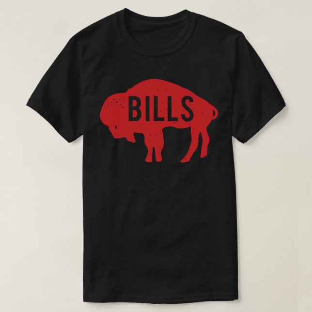    BillsVintage Buffalo (Red) Classic T Shirt (Design framsida)