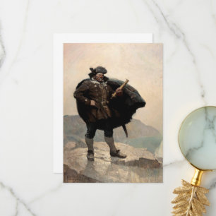 Billy Bones, Treasure Island by N. C. Wyeth Tack Kort