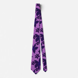 Billy Bong Hawaiian - Island Poppy Satin Neck Tie Slips
