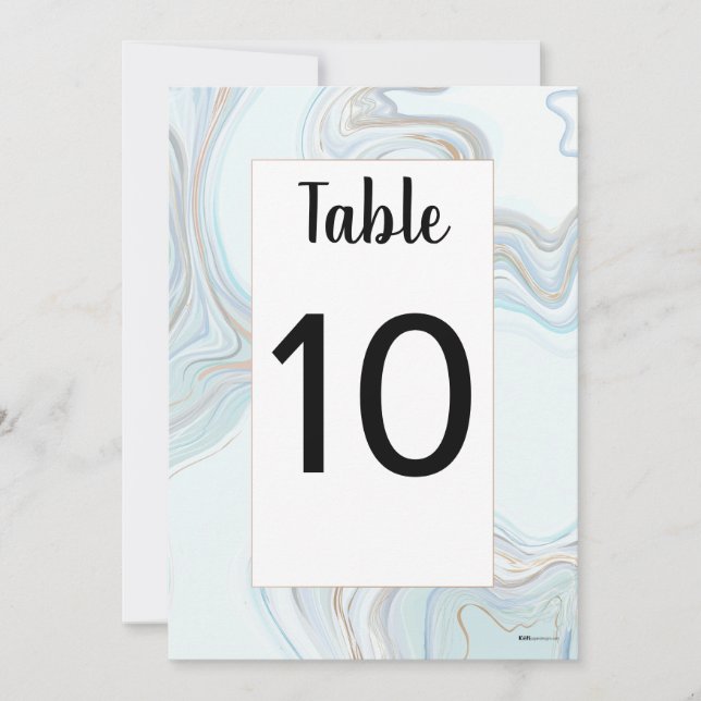 Billy Bordkort Inbjudningar (Framsida)