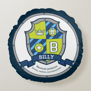 Billy brev B namn betyder örlsköld Rund Kudde